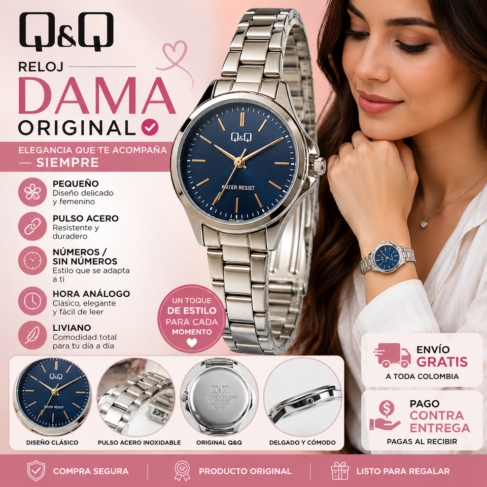 RELOJ QYQ DAMA