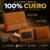 Billetera SAZU 100% CUERO