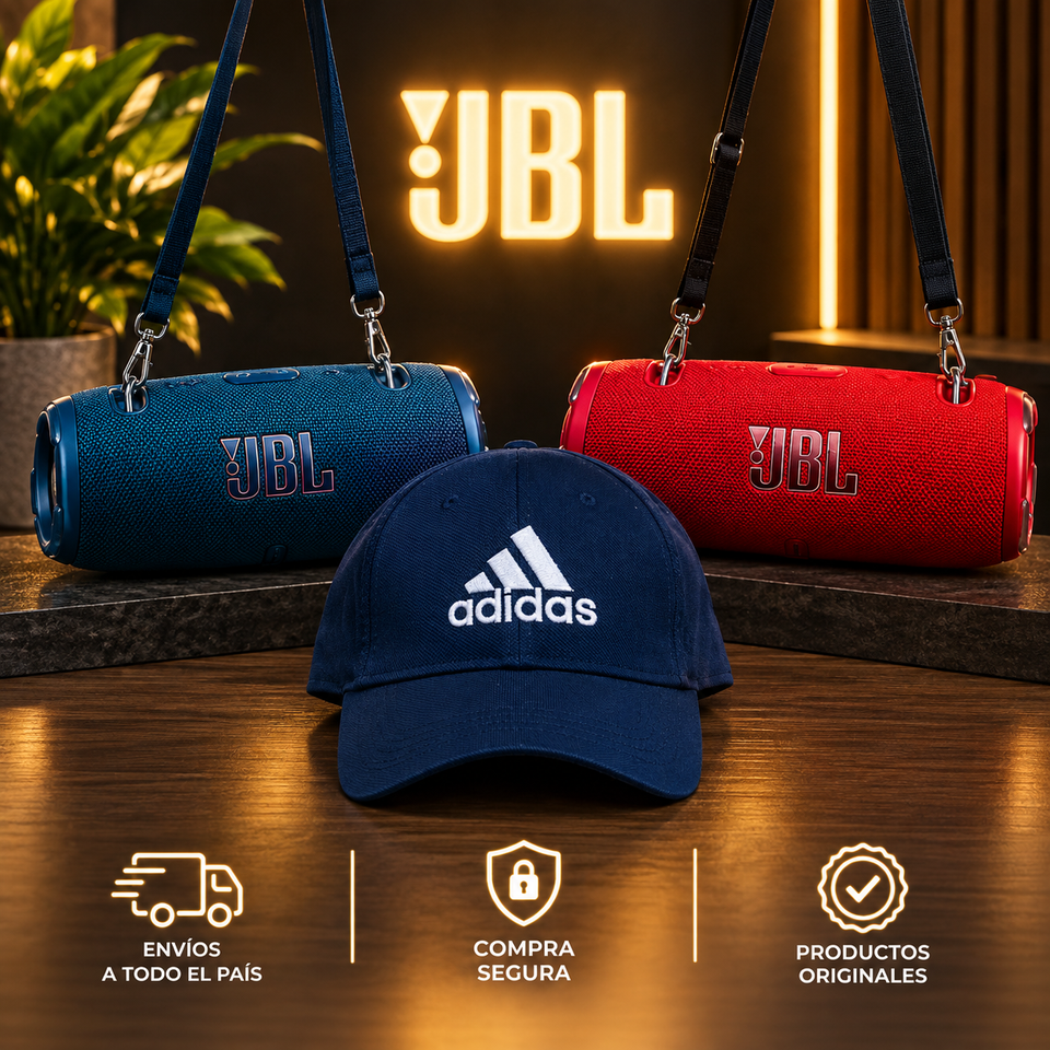 2 PARLANTES JBL POR EL PRECIO DE 1 + GORRA GRATIS 🎁